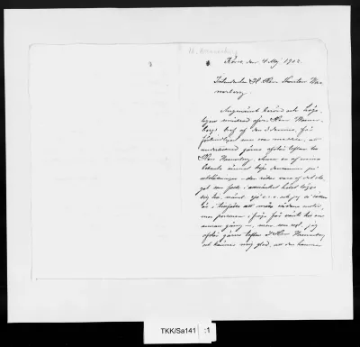 TKK/Sa141, Saxelin, Oskar, 04.05.1902