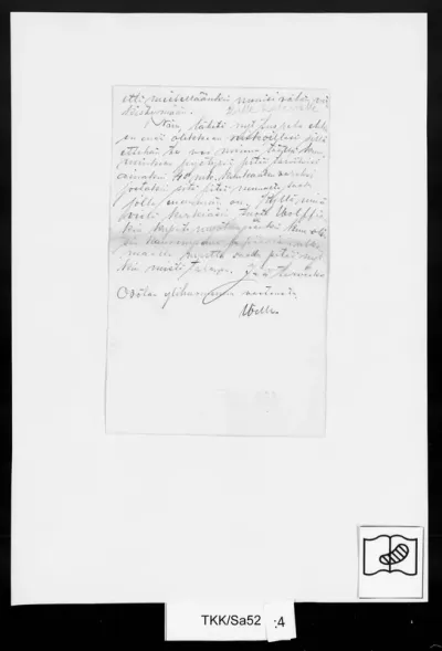 TKK/Sa52, Salo, Wilho, 20.7.1891