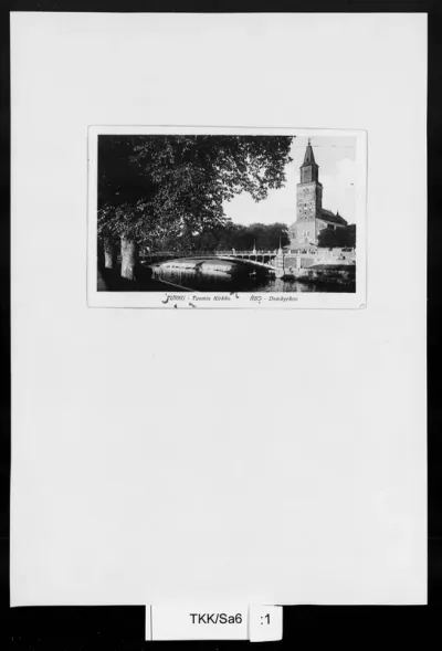 TKK/Sa6, Saarinen, Eliel & Saarinen, Loja & Maróti, Géza, [3.11.1909] (postileima)
