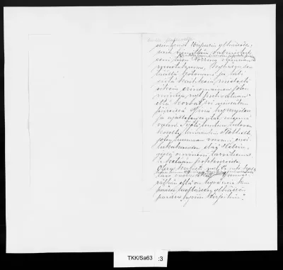 TKK/Sa63, Salo, Wilho, 9.1.1892
