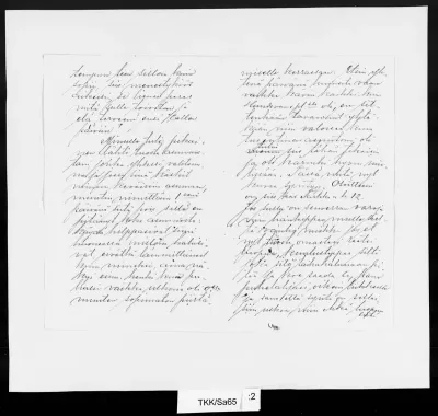 TKK/Sa65, Salo, Wilho, 4.2.1892