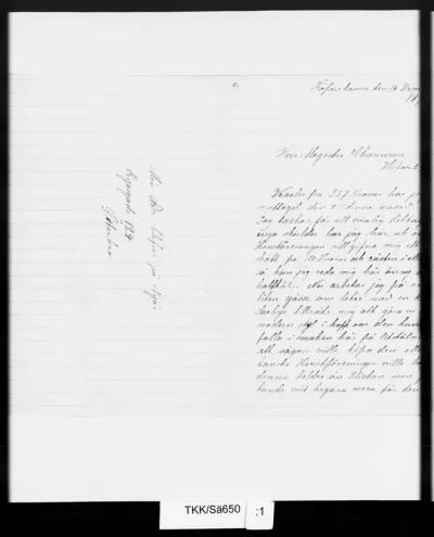 TKK/Sä650, Särkelä, Evelina [Särkelä, Eveliina], 16.12.1879
