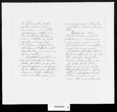 TKK/Sa70, Salo, Wilho, 26.10.1892
