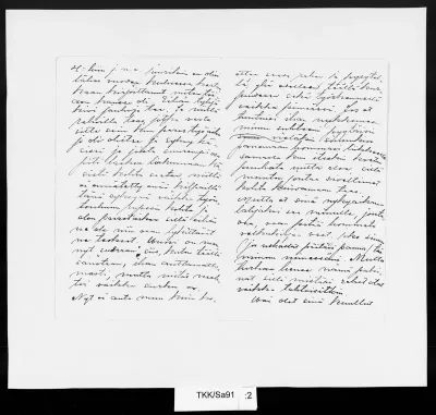 TKK/Sa91, Salo, Wilho, 7.11.1895