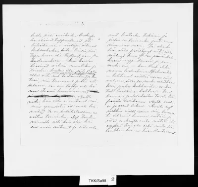 TKK/Sa98, Salo, Wilho, 18.5.1898