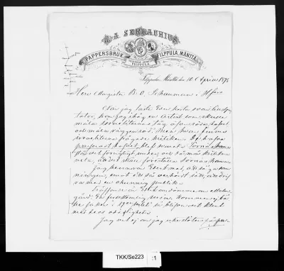 TKK/Se223, Serlachius, Gustaf Adolf, 10.4.1893