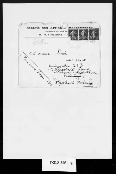 TKK/Si245, Signac, Paul, 26.6.[1925?]