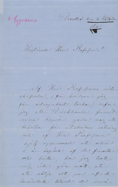 TKK/Si267, Silfverberg, Ida, 4.10.1865