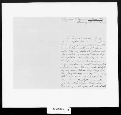 TKK/Si268, Silfverberg, Ida, 22.10.1865