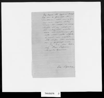 TKK/Si276, Silfverberg, Ida, 6.10.1869