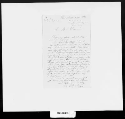 TKK/Si303, Silfverberg, Ida, 1.4.1883