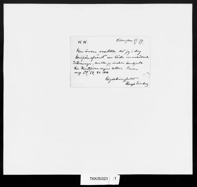 TKK/Si323, Simberg, Hugo, 15.5.1899