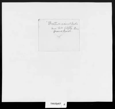TKK/Sj407, Sjöström, Juhani, 19.06.1904