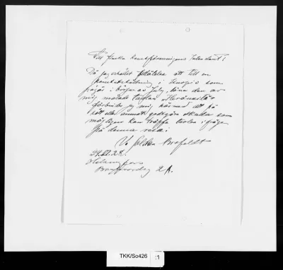 TKK/So426, Soldan-Brofeldt, Venny, 24.06.1928