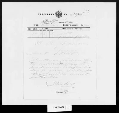 TKK/St477, Stenberg, Johan Erland, 28.9.1873