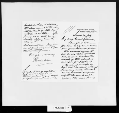 TKK/St568, "The Studio" Office / Holme, Charles, 24?6.1907?