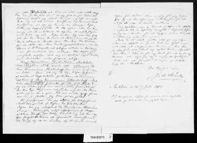 TKK/St573, Stäck, Joseph Magnus, 14.7.1851