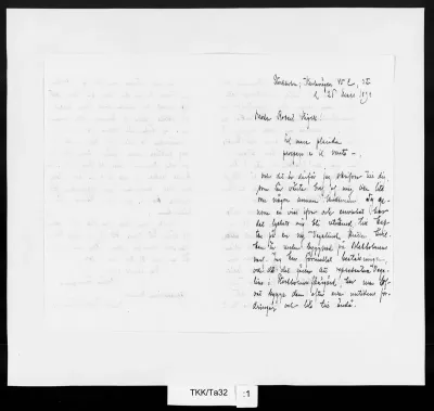 TKK/Ta32, Tavaststjerna, Karl August, 26.3.1894