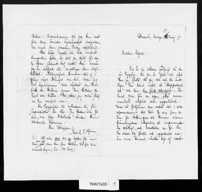 TKK/Ta33, Tavaststjerna, Karl August, 14.5.1895