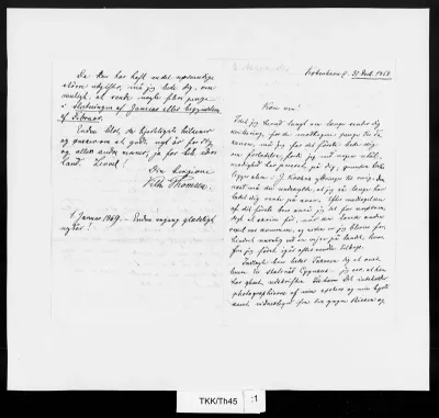 TKK/Th45, Thomsen, Vilh., 31.12.1868