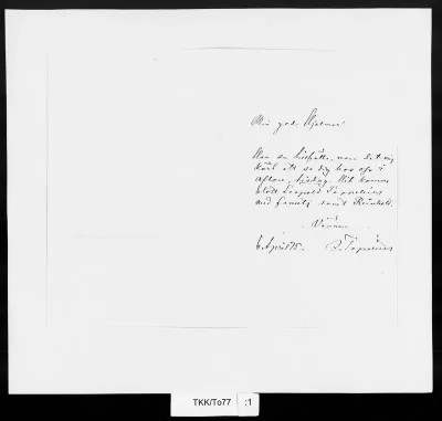 TKK/To77, Topelius, Zacharias, 6.4.1875