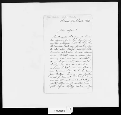 TKK/Uo55, Uotila, Elias, 5.2.1886