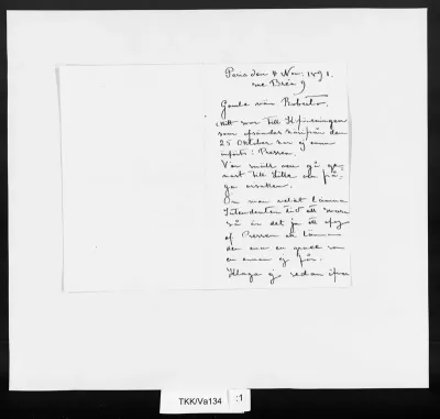 TKK/Va134, Vallgren, Ville, 4.11.1891
