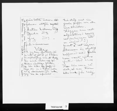 TKK/Va146, Vallgren, Ville, 23.6.1892