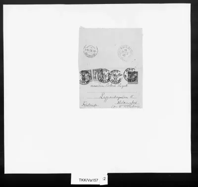 TKK/Va157, Vallgren, Ville, 31.12.1892