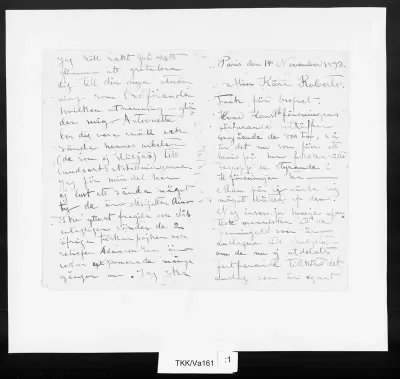 TKK/Va161, Vallgren, Ville, 14.11.1893
