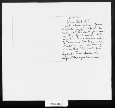 TKK/Va167, Vallgren, Ville, 30.5.[1895]