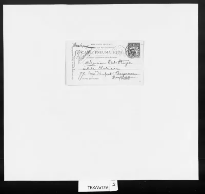TKK/Va179, Vallgren, Ville, 6.2.1899