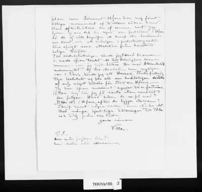 TKK/Va189, Vallgren, Ville, 15.08.1901