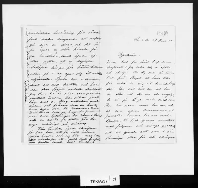 TKK/Va37, Vallgren, Antoinette, 29.12.[1887?]