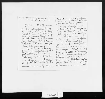 TKK/Va67, Vallgren, Ville, 2.10.1886