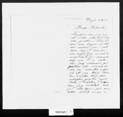 TKK/Va81, Vallgren, Ville, 28.9.1878
