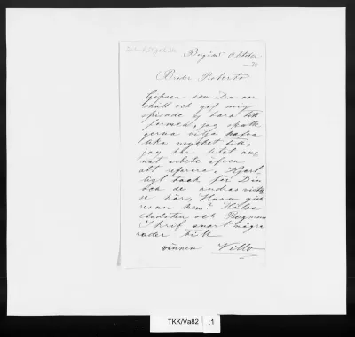 TKK/Va82, Vallgren, Ville, 5.10.1878