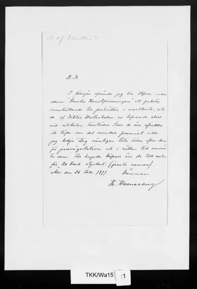 TKK/Wa15, Waenerberg, Thorsten, 26.2.1877