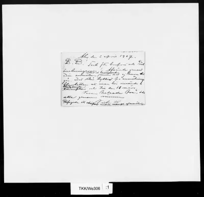 TKK/We306, Westerholm, Victor, 02.04.1907
