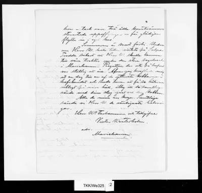 TKK/We325, Westerholm, Victor, 12.08.1903