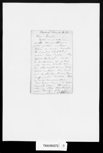 TKK/Wi372, Wikström, Emil, 1.6.1896