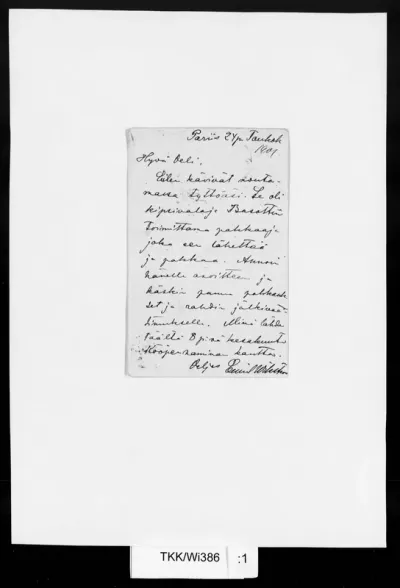 TKK/Wi386, Wikström, Emil, 24.05.1901