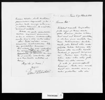 TKK/Wi389, Wikström, Emil, 21.02.1902