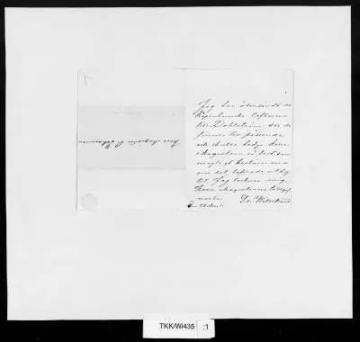 TKK/Wi435, Willebrand, Sofie von, 28.11.[1870]