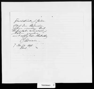 TKK/Wi441, Winkler, Carl von, 7.11.1898
