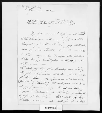 TKK/Wi454, Winter, Georges, maaliskuu 1902
