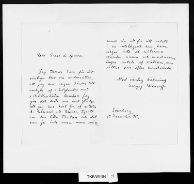 TKK/Wl464, Wlasoff, Sergej, 19.12.1895