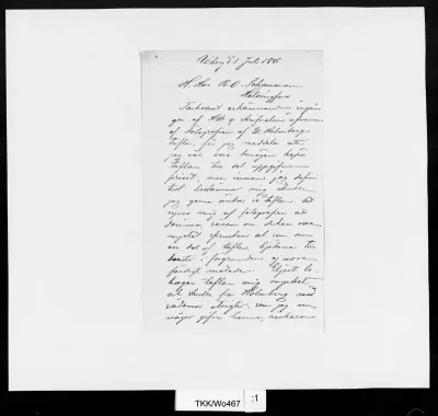 TKK/Wo467, Wolff, Eugen, 31.7.1885