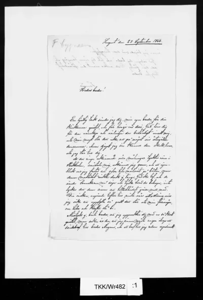 TKK/Wr482, Wright, Ferdinand von, 28.9.1866