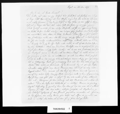 TKK/Wr502, Wright, Ferdinand von, 26.3.1875